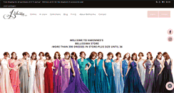 Desktop Screenshot of boutiquebellissima.ca